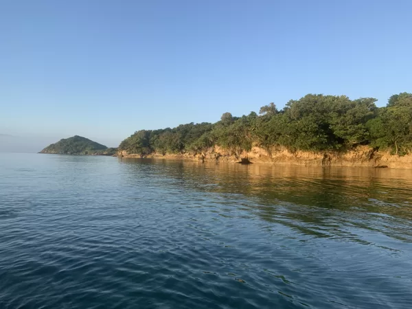 Ishigakis Küste vom Kajak aus
